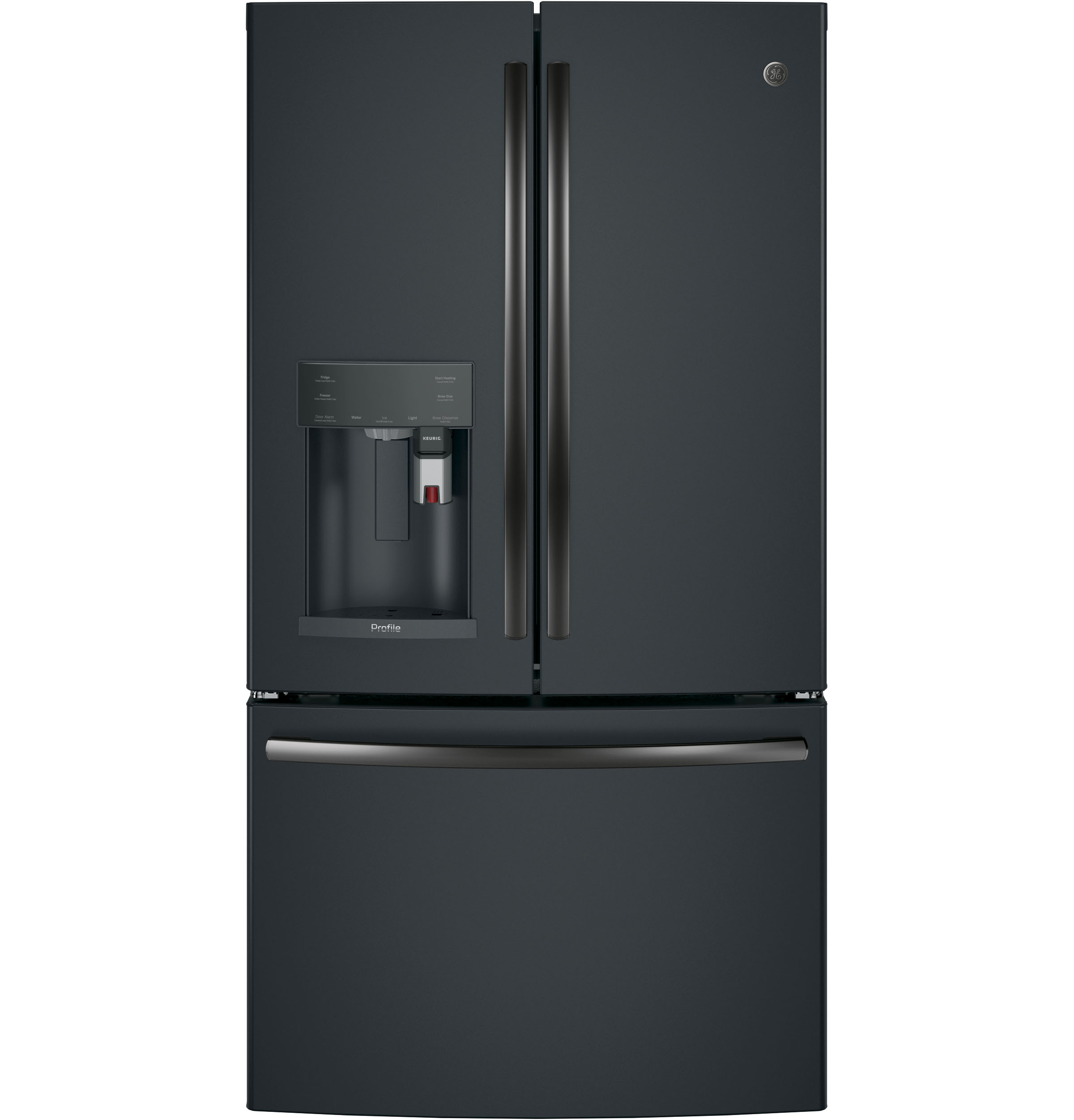 Series 22.2 Cu. Ft. Counter-Depth French-Door Refrigerator with Keurig K-Cup Brewing System PYE22PELDS