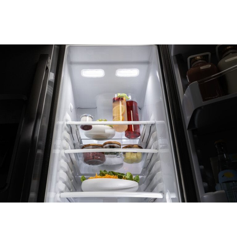 21.9 Cu. Ft. Counter-Depth Side-By-Side Refrigerator PZS22MYKFS