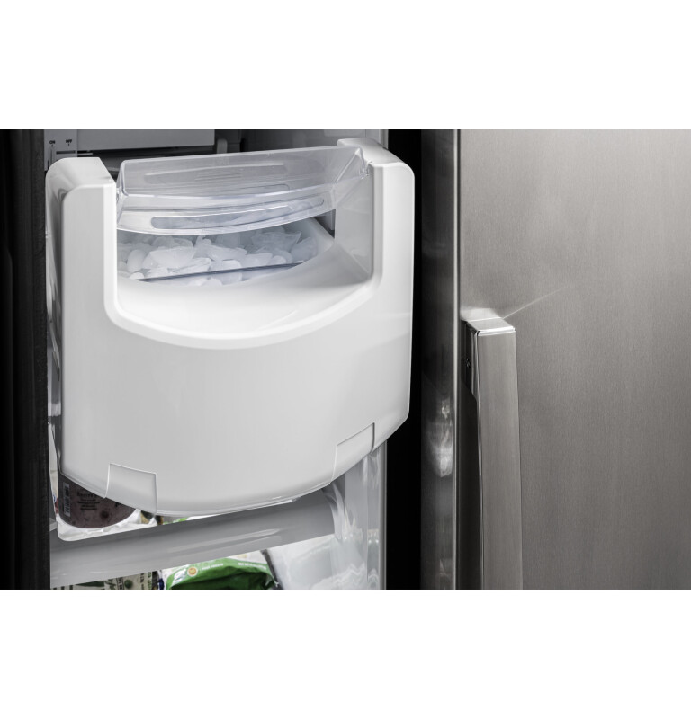 21.9 Cu. Ft. Counter-Depth Side-By-Side Refrigerator PZS22MYKFS