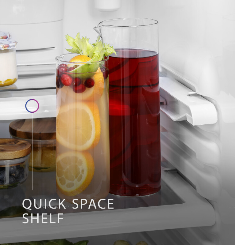 21.9 Cu. Ft. Counter-Depth Side-By-Side Refrigerator PZS22MYKFS