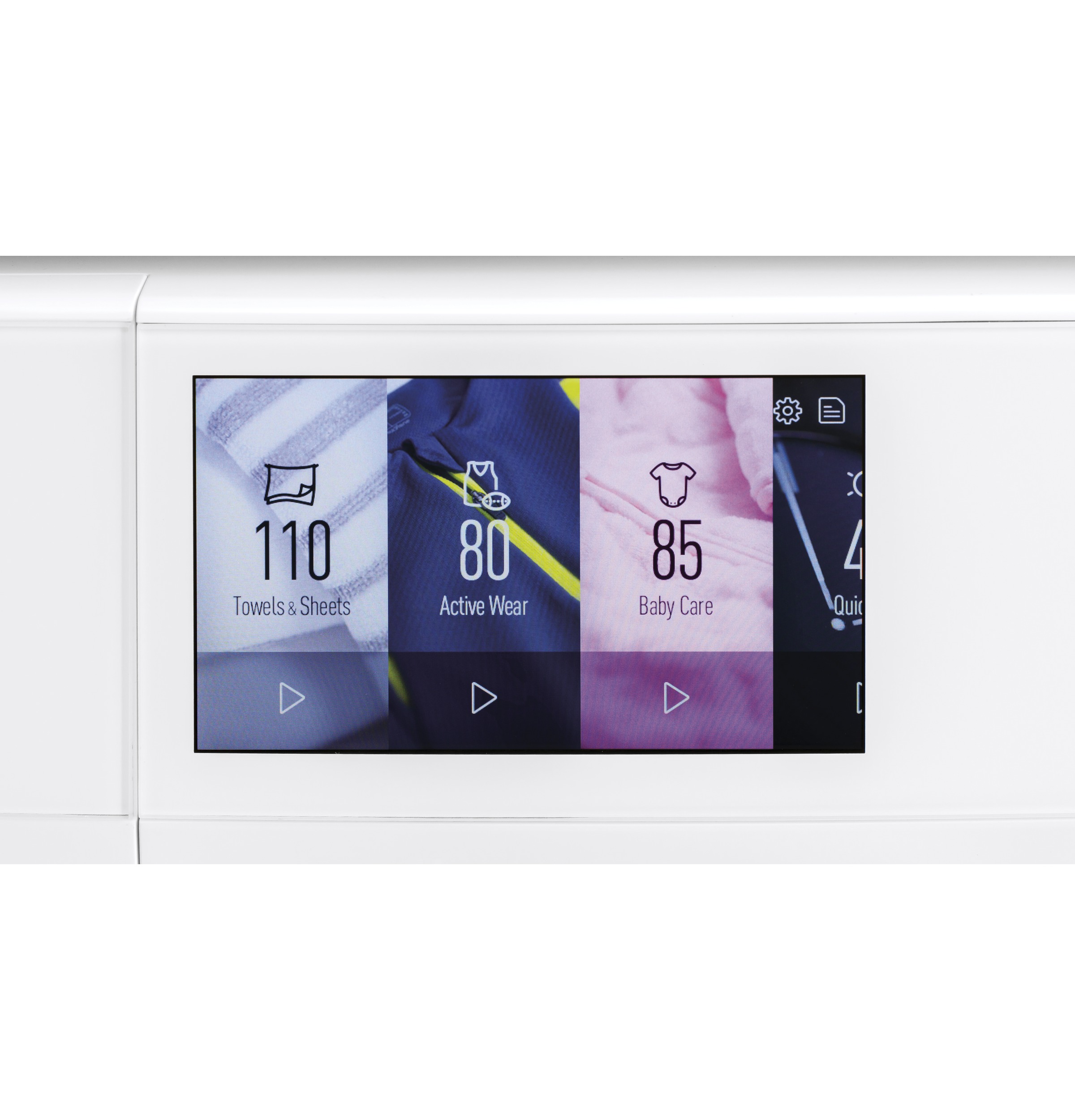 Haier ENERGY STAR® 2.4 Cu. Ft. Smart Frontload Washer QFW150SSNWW