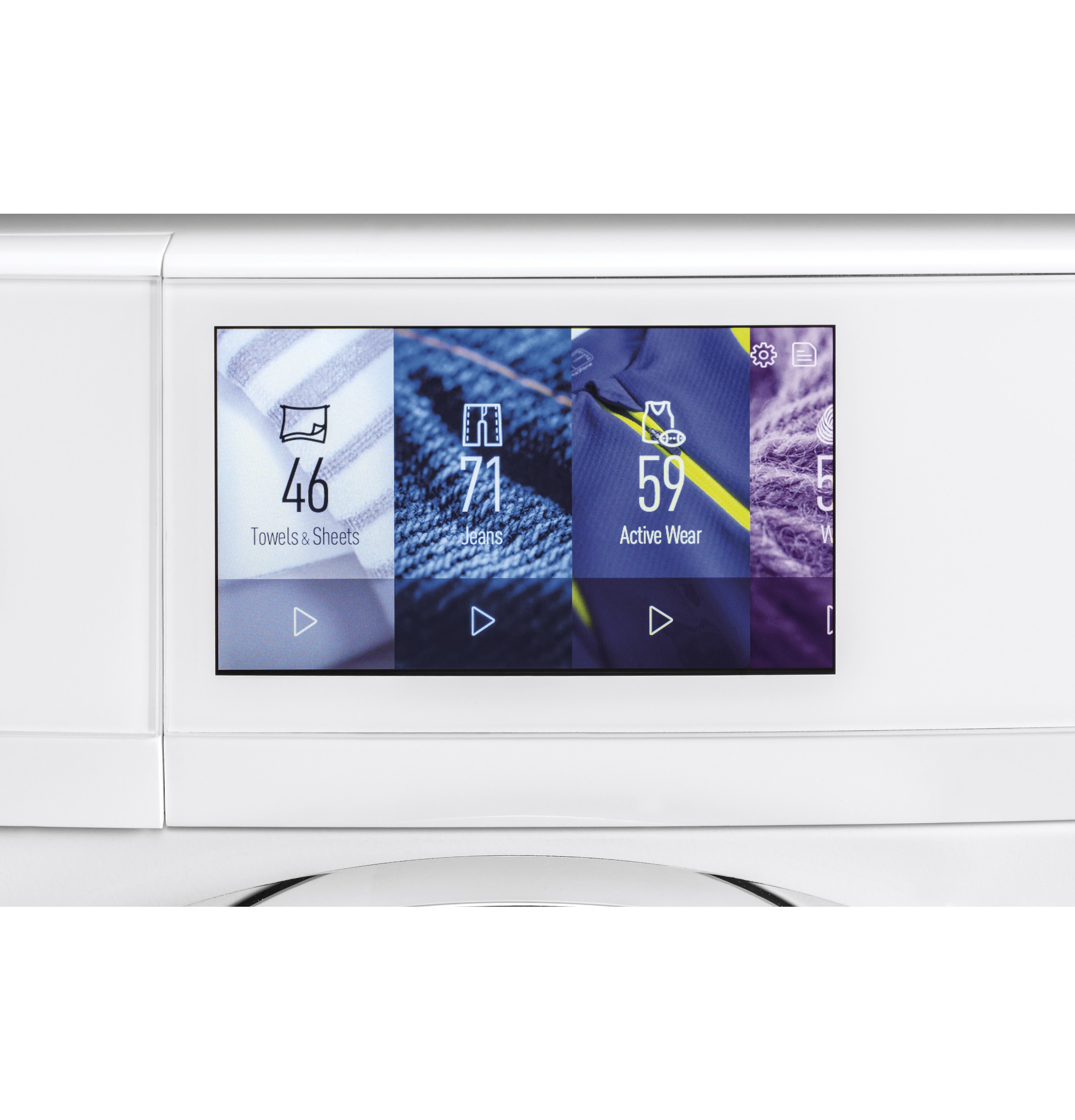 Haier ENERGY STAR® 2.4 Cu. Ft. Smart Frontload Washer QFW150SSNWW