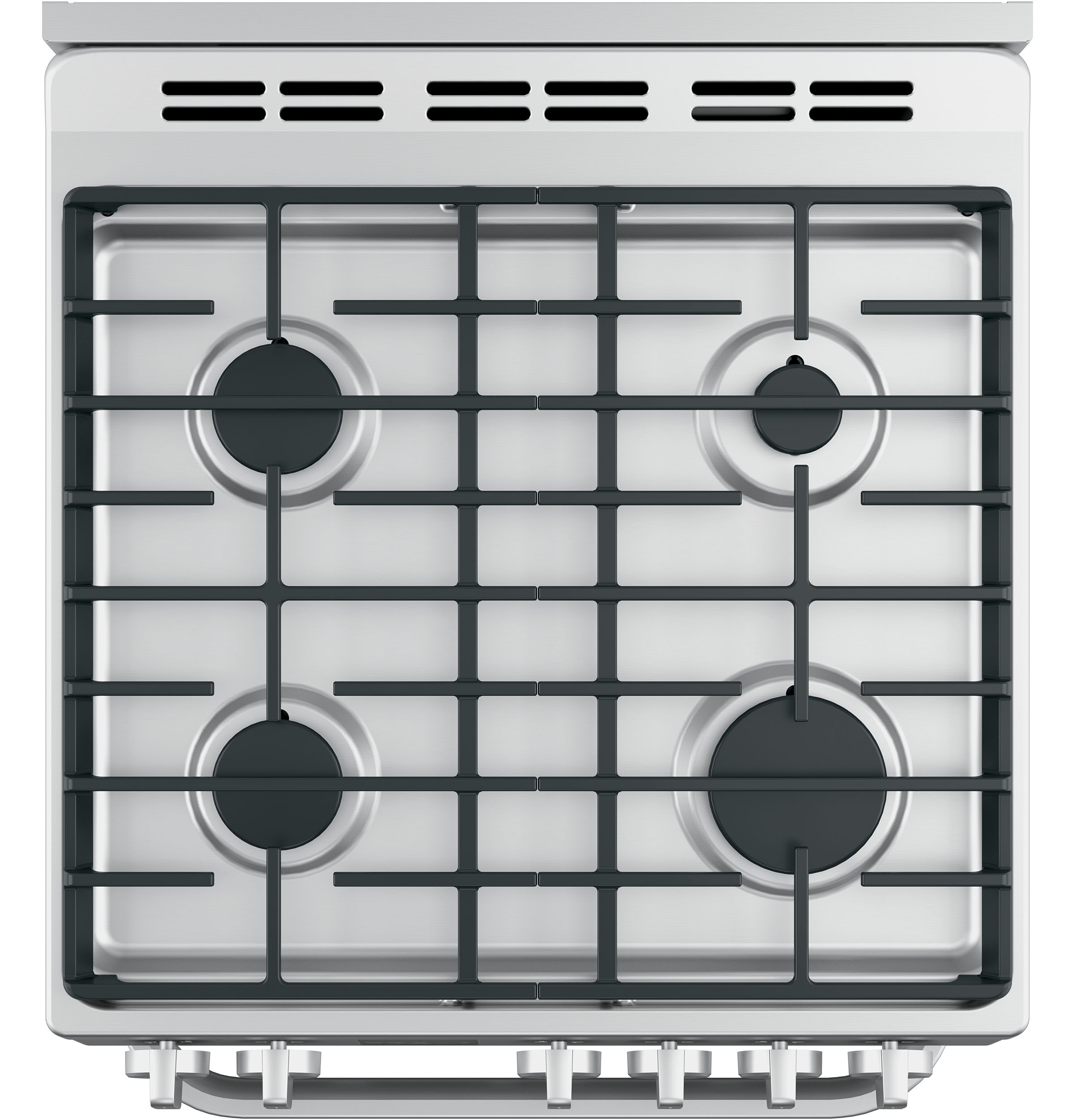 24" 2.9 Cu. Ft. Gas Free-Standing Range with Convection and Modular Backguard24" 2.9 Cu. Ft. Gas Free-Standing Range with Convection and Modular Backguard QGAS740RMSS