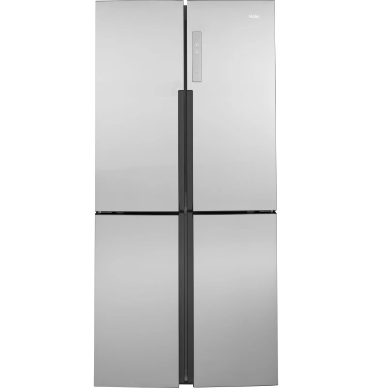 Haier 16.8 Cu. Ft. Quad Door Refrigerator Gray QHE16HYPFS Picture 1