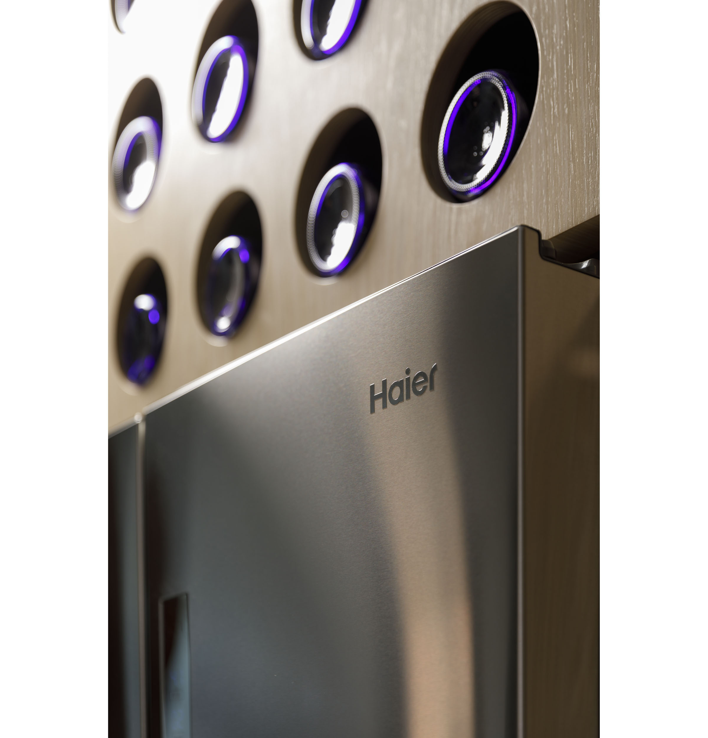 Haier ENERGY STAR® 16.8 Cu. Ft. Quad Door RefrigeratorHaier ENERGY STAR® 16.8 Cu. Ft. Quad Door Refrigerator QHE16HYPFS