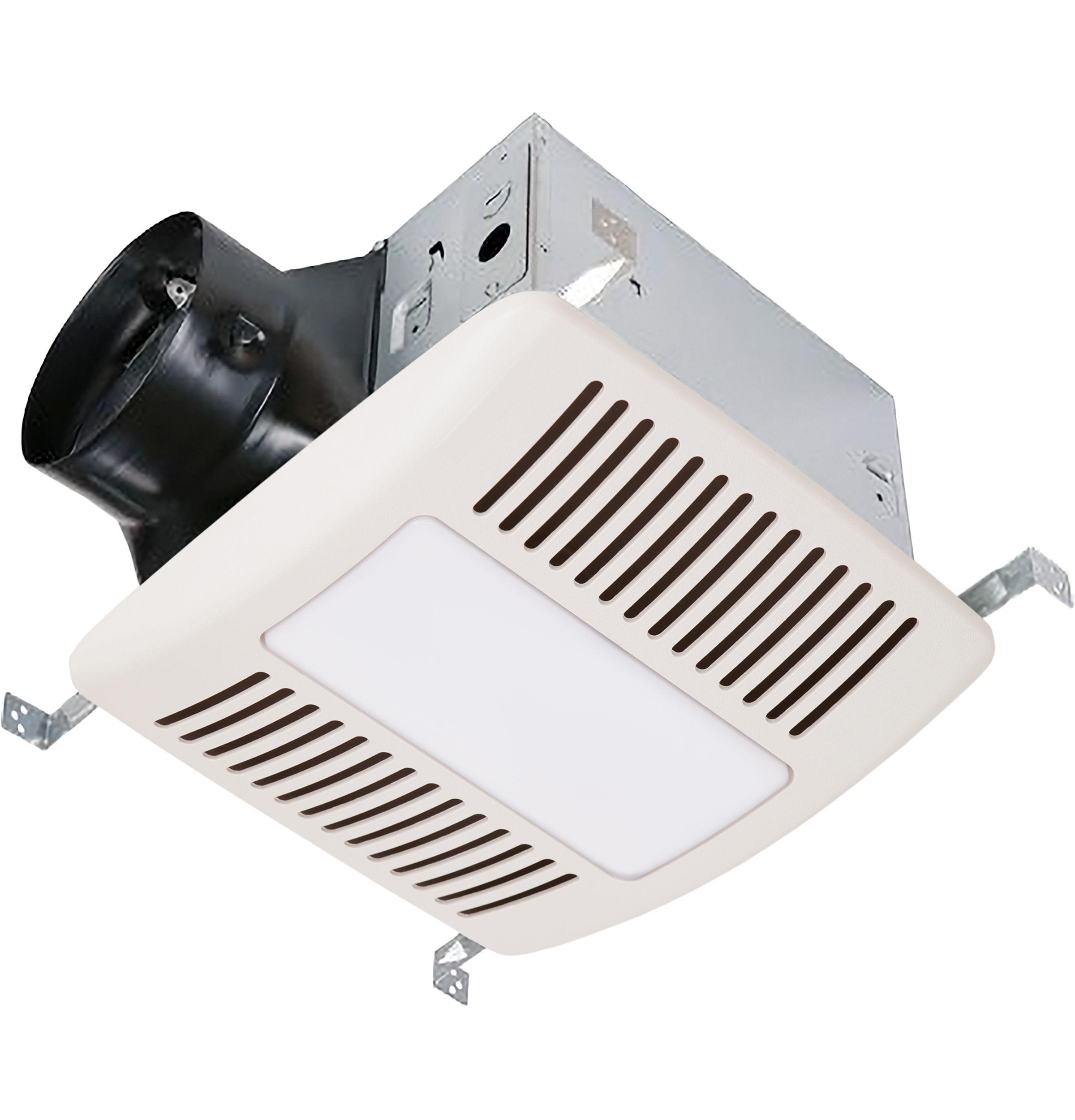 Haier ENERGY STAR® 140 CFM Bathroom Exhaust Fan with LED LightsHaier ENERGY STAR® 140 CFM Bathroom Exhaust Fan with LED Lights QVE110DTWW