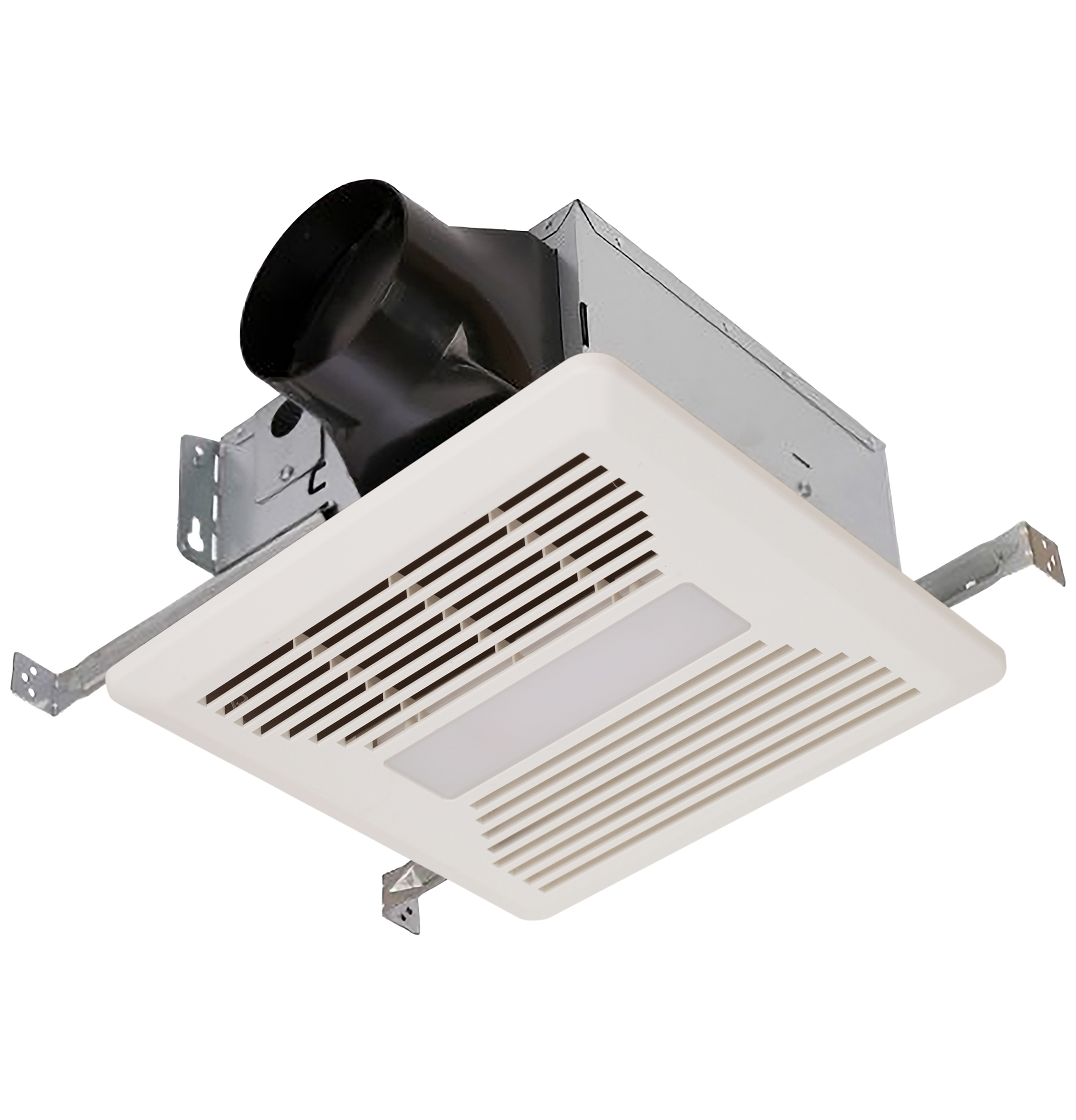 Haier 80 CFM Bathroom Exhaust Fan with LED LightsHaier 80 CFM Bathroom Exhaust Fan with LED Lights QVE801DTWW