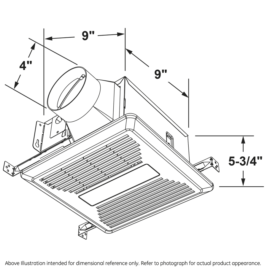 Haier 80 CFM Bathroom Exhaust Fan with LED LightsHaier 80 CFM Bathroom Exhaust Fan with LED Lights QVE801DTWW
