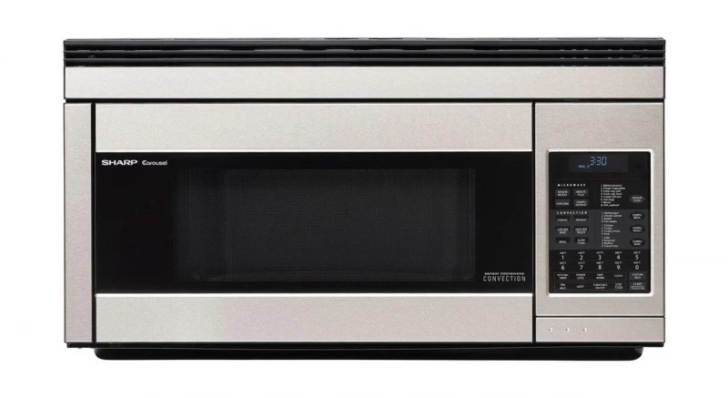 Sharp 1.1 cu. ft. 850W Over-the-Range Convection Microwave Oven Stainless Steel R1874TY Picture 1
