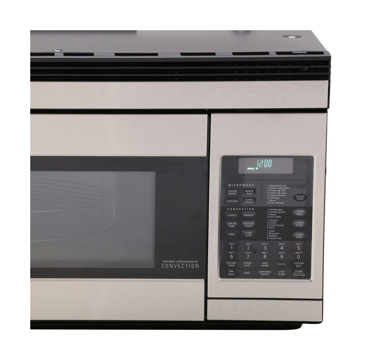 1.1 Cu. Ft. 850w Stainless Steel Over-the-range Convection Microwave Oven R1874TY
