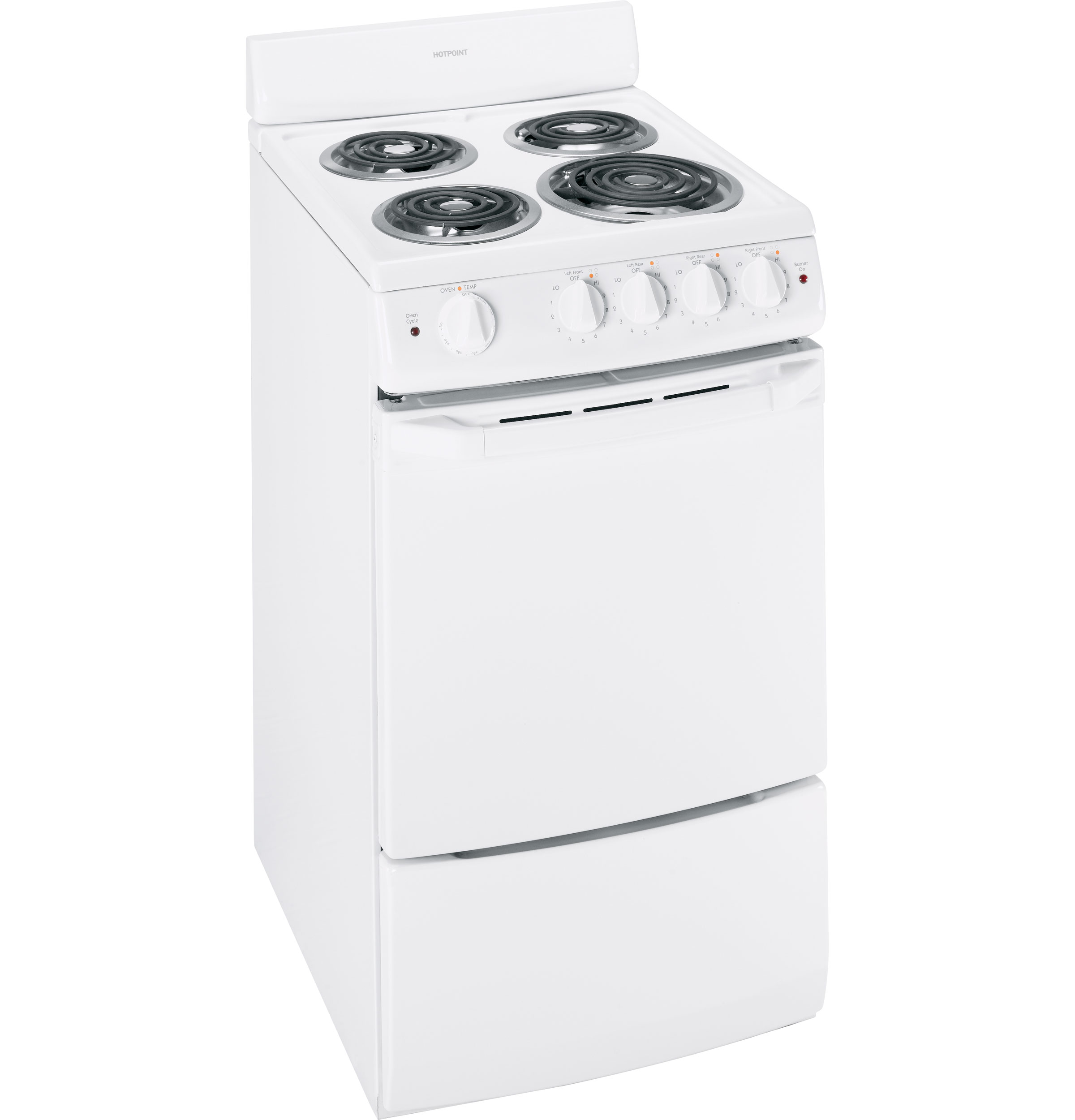 20" Electric Free-Standing Range RA720KWH