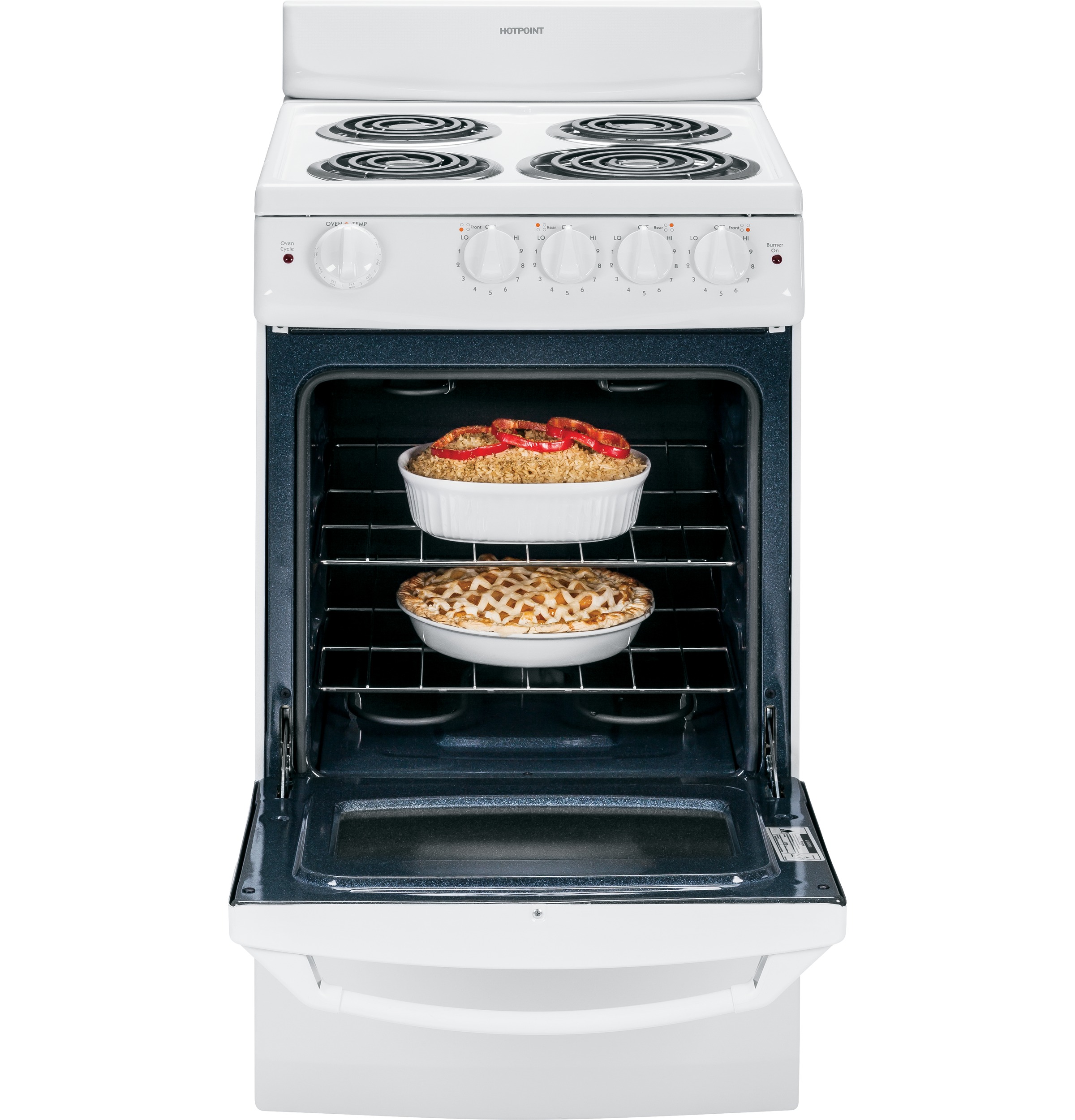 20" Electric Free-Standing Range RA720KWH