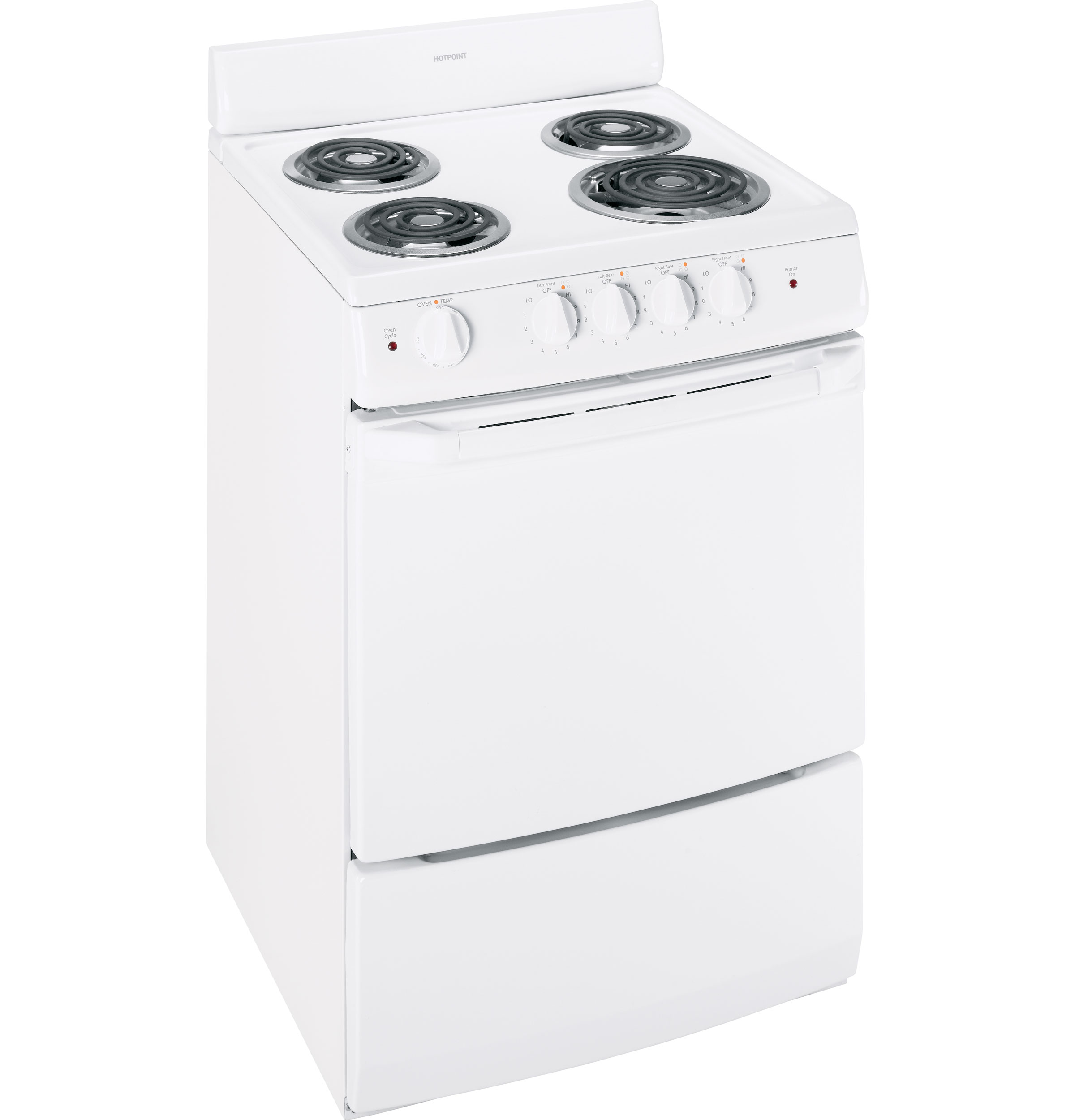 24" Electric Free-Standing Range RA724KWH