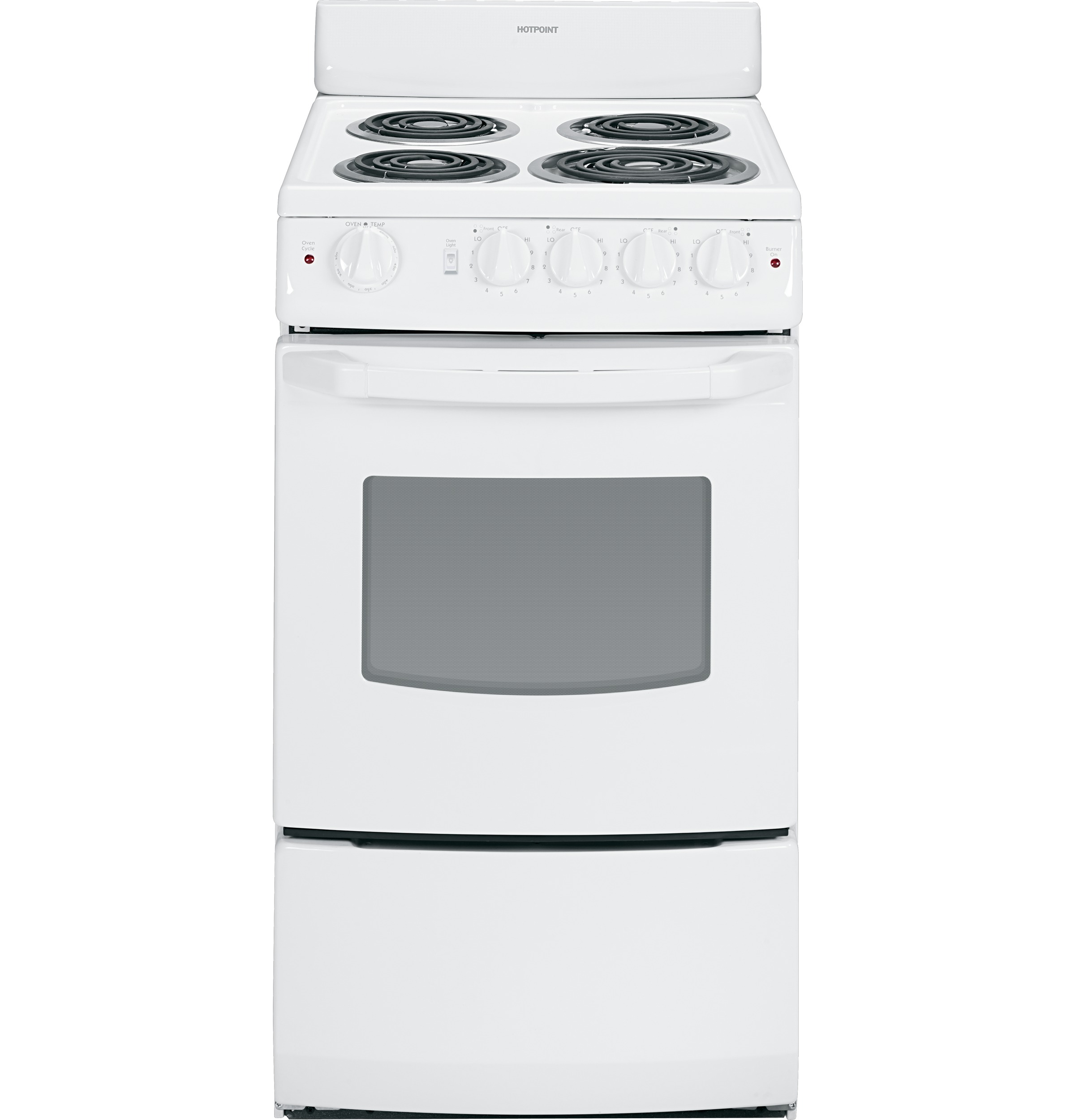 20" Electric Free-Standing Range RA820DDWW