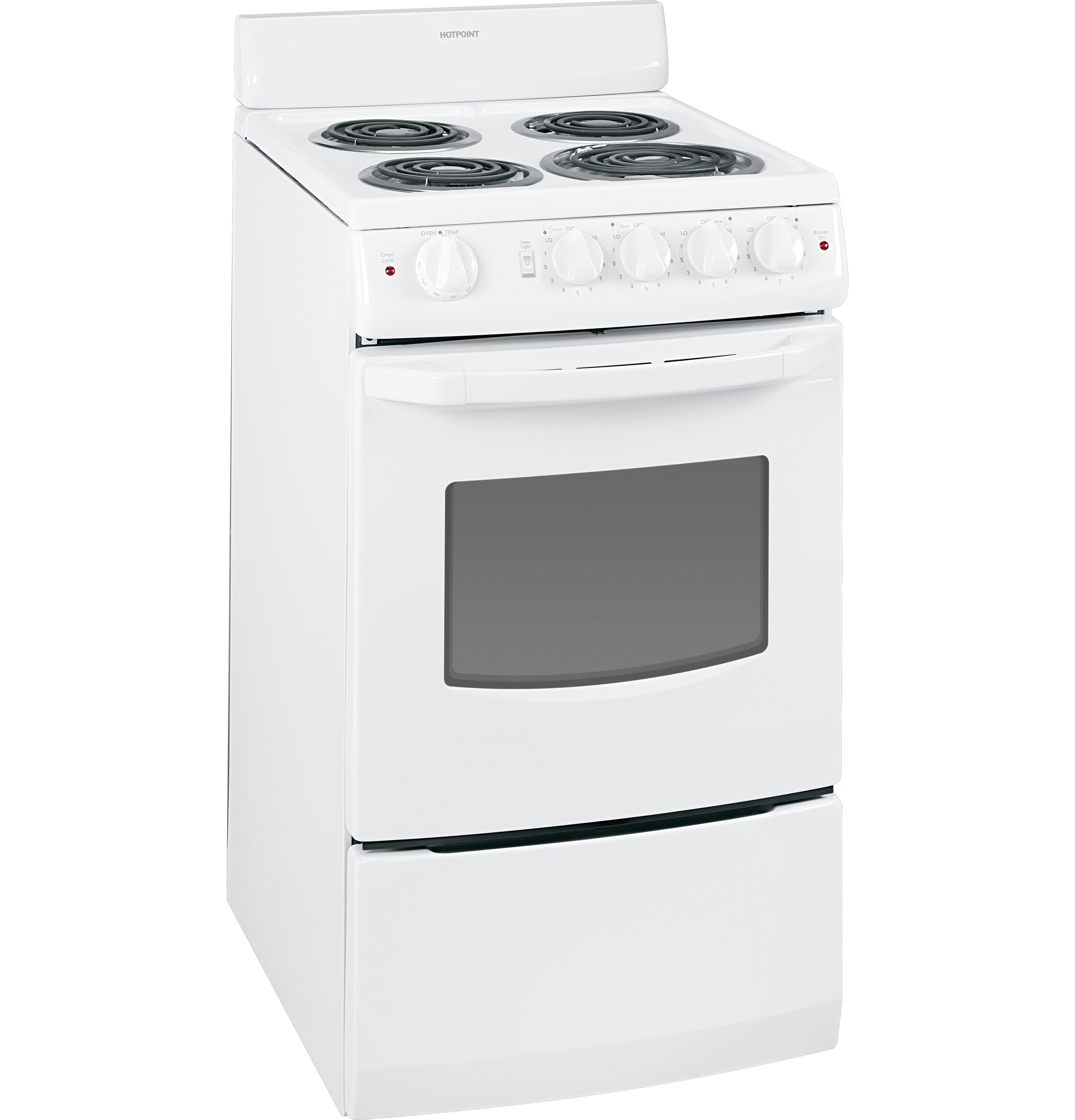 20" Electric Free-Standing Range RA820DDWW