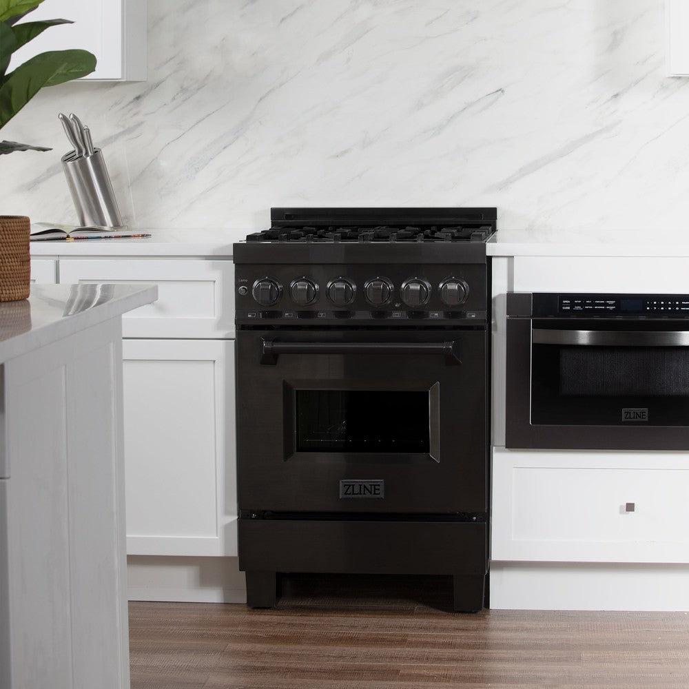 24" Professional Dual Fuel Range RAB24