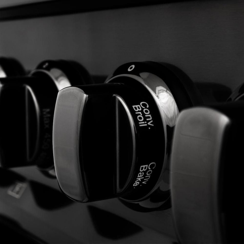 36" 4.6 cu. ft. Dual Fuel Range with Gas Stove and Electric Oven with Brass Burners RABBR36