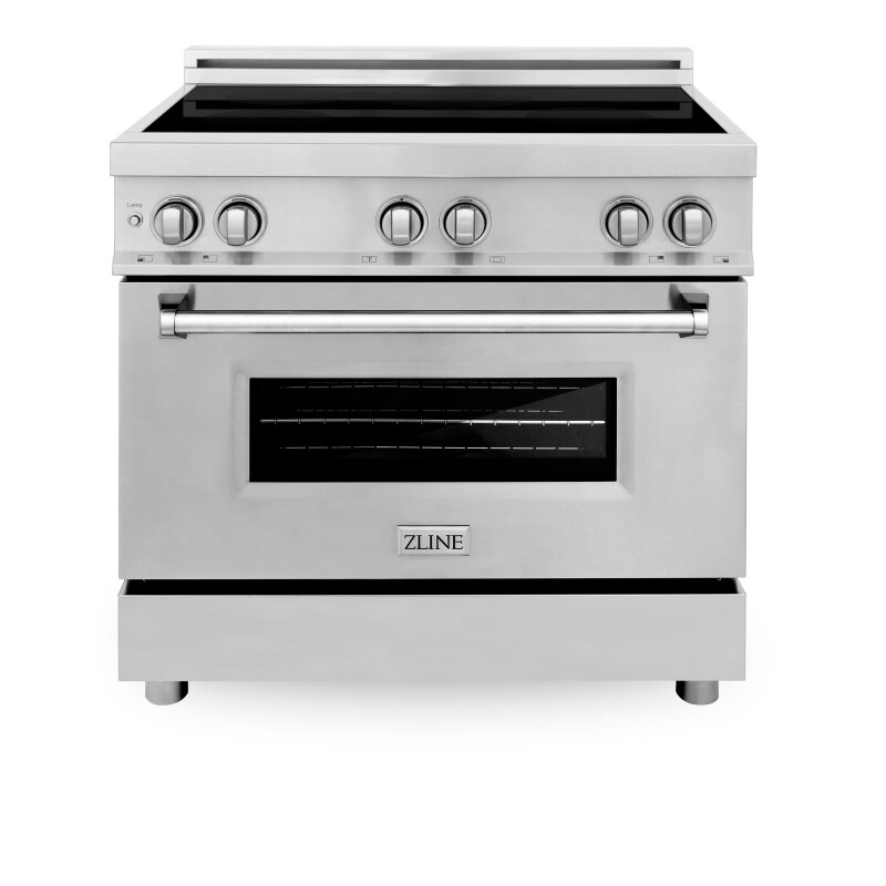 36" 4.6 cu. ft. Induction Range with a 4 Element Stove and Electric Oven RAIND36