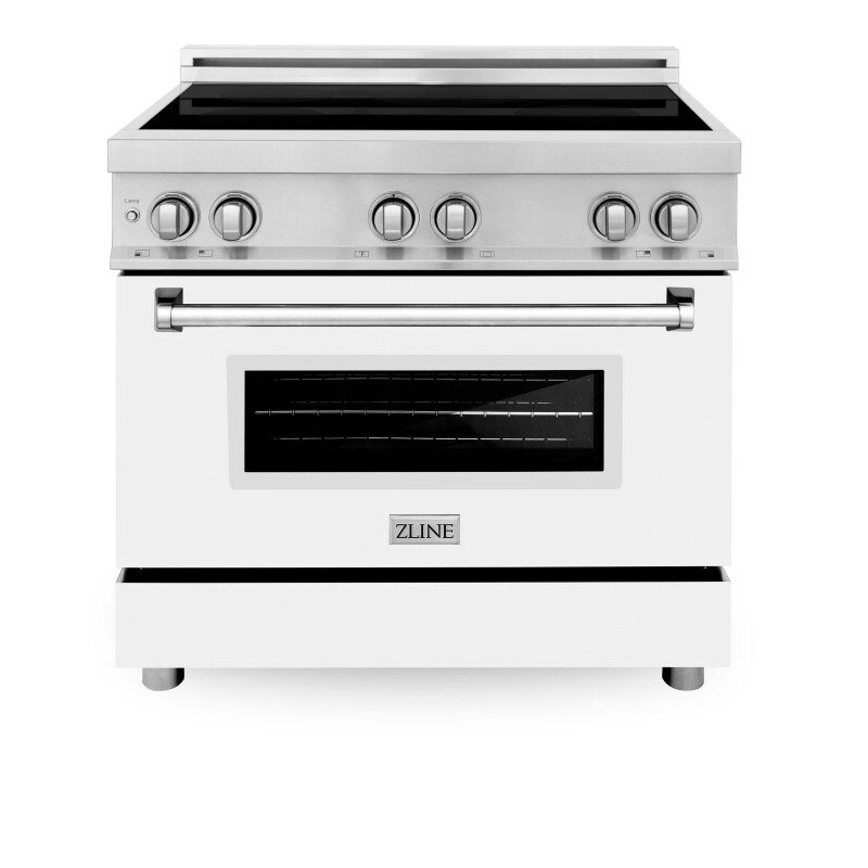 36" 4.6 cu. ft. Induction Range with a 4 Element Stove and Electric Oven RAIND36