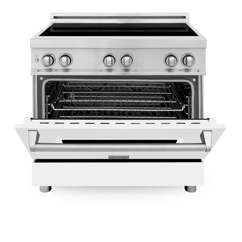 36" 4.6 cu. ft. Induction Range with a 4 Element Stove and Electric Oven RAIND36
