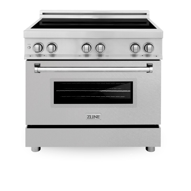 36" 4.6 cu. ft. Induction Range with a 4 Element Stove and Electric Oven RAIND36