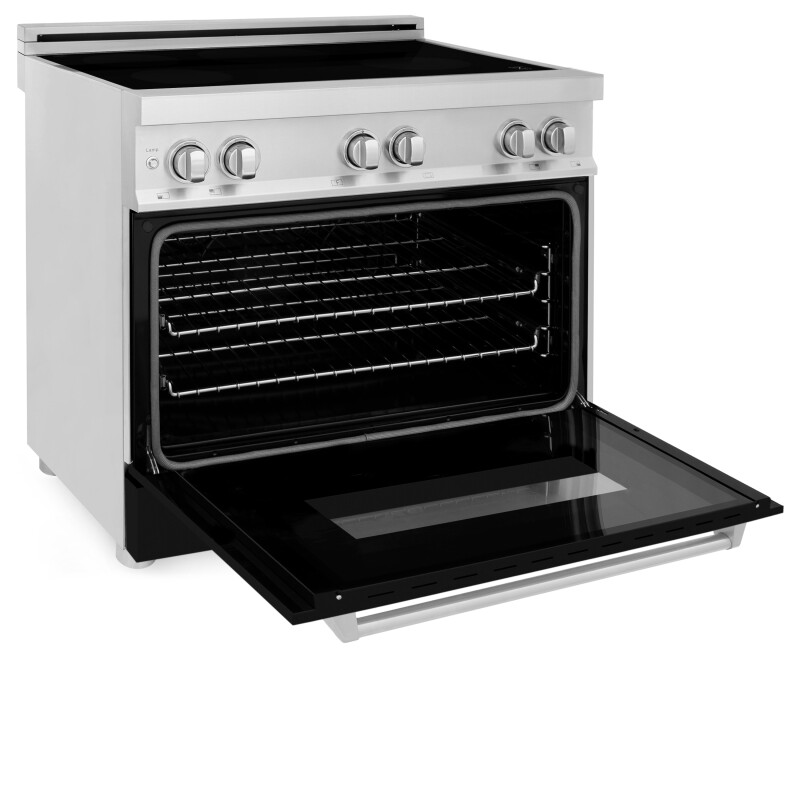 36" 4.6 cu. ft. Induction Range with a 4 Element Stove and Electric Oven RAIND36