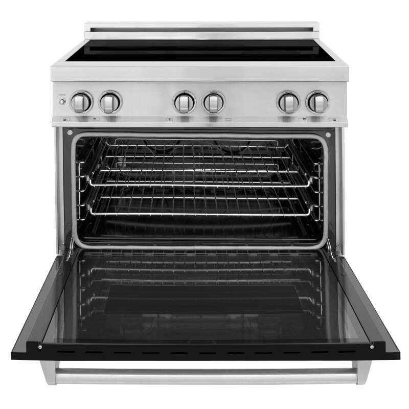 36" 4.6 cu. ft. Induction Range with a 4 Element Stove and Electric Oven RAIND36