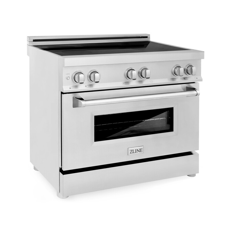 36" 4.6 cu. ft. Induction Range with a 4 Element Stove and Electric Oven RAIND36