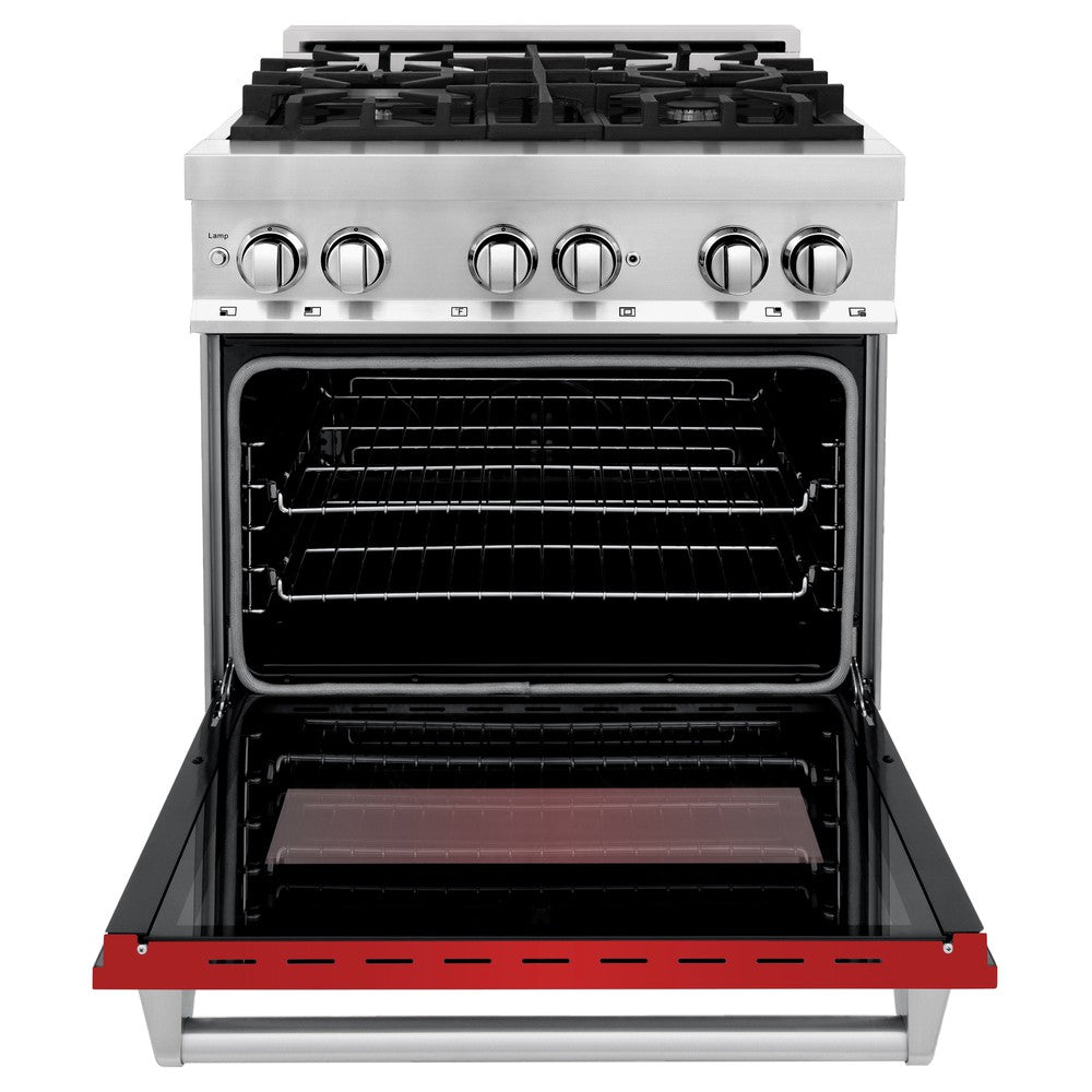 30" 4.0 cu. ft. Dual Fuel Range with Gas Stove and Electric Oven with Color Door Options (RA30) RARM30