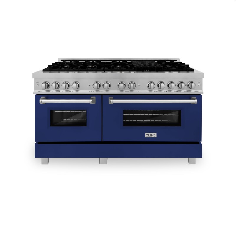 60" 7.4 cu. ft. Dual Fuel Range with Gas Stove and Electric Oven (RAS-60) RASBG60