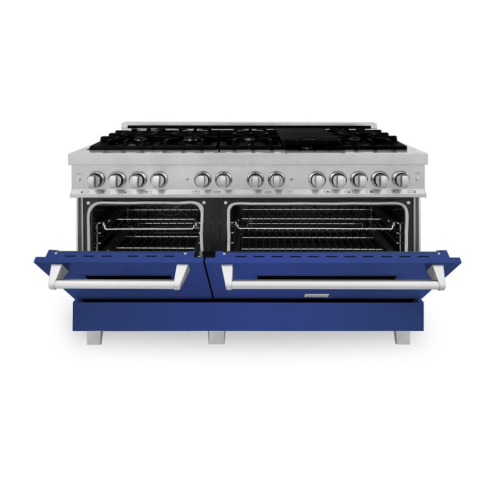 60" 7.4 cu. ft. Dual Fuel Range with Gas Stove and Electric Oven (RAS-60) RASBM60