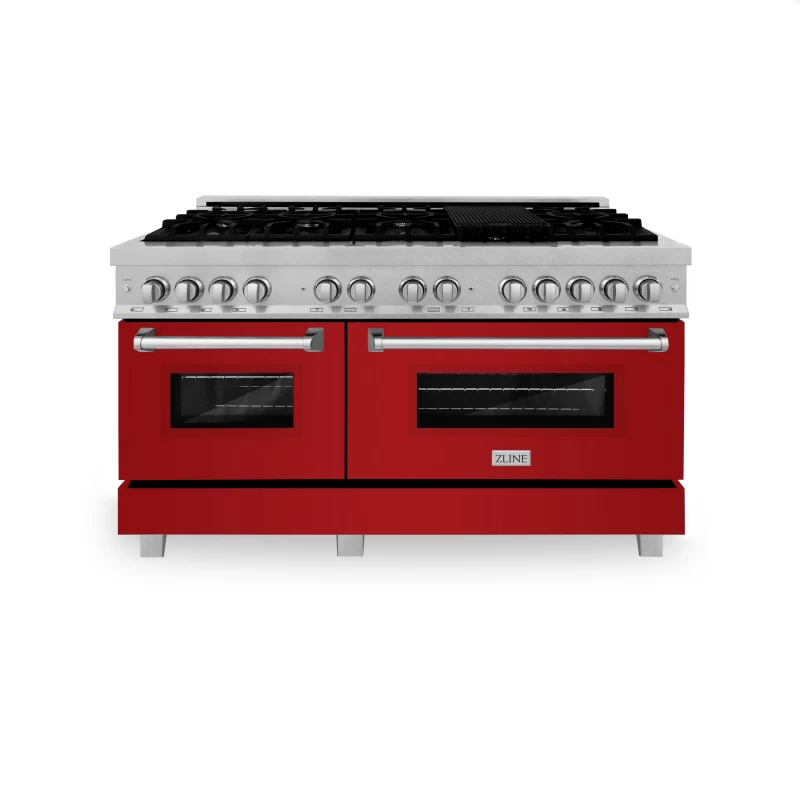 60" 7.4 cu. ft. Dual Fuel Range with Gas Stove and Electric Oven (RAS-60) RASRG60