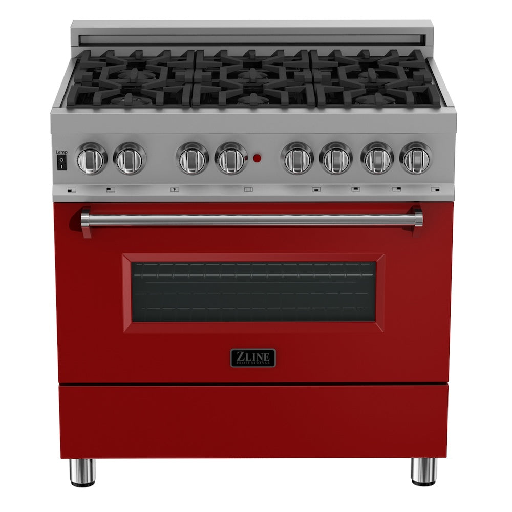 36" 4.6 cu. ft. Dual Fuel Range with Gas Stove and Electric Oven (RAS-36) RASRM36