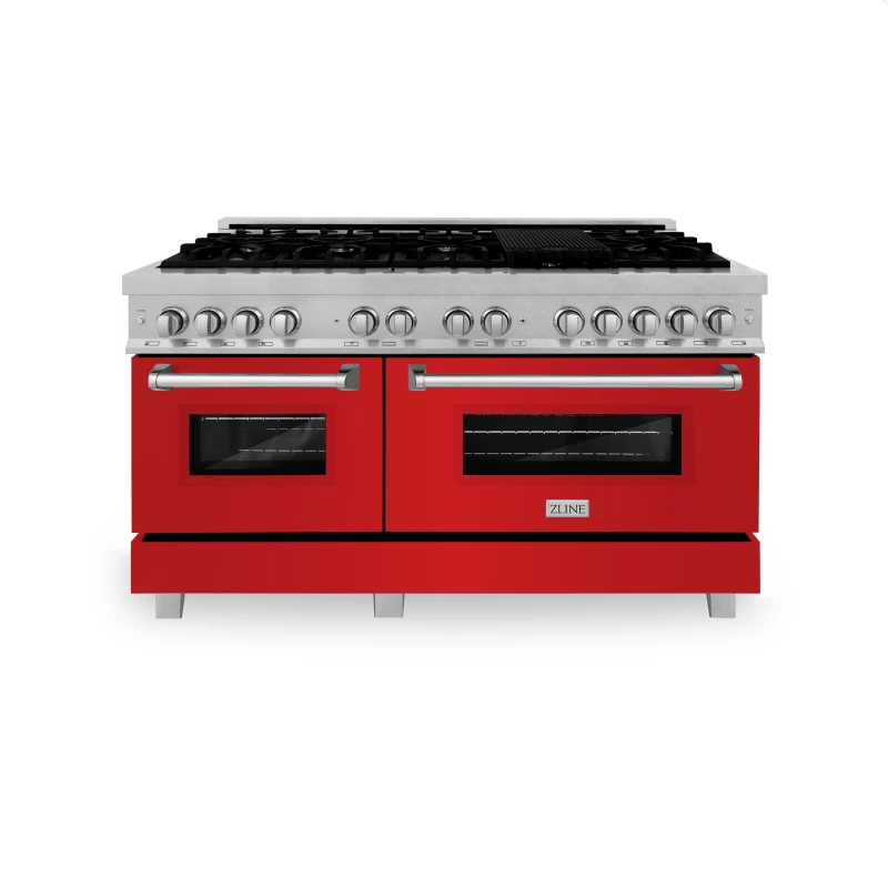 60" 7.4 cu. ft. Dual Fuel Range with Gas Stove and Electric Oven (RAS-60) RASRM60