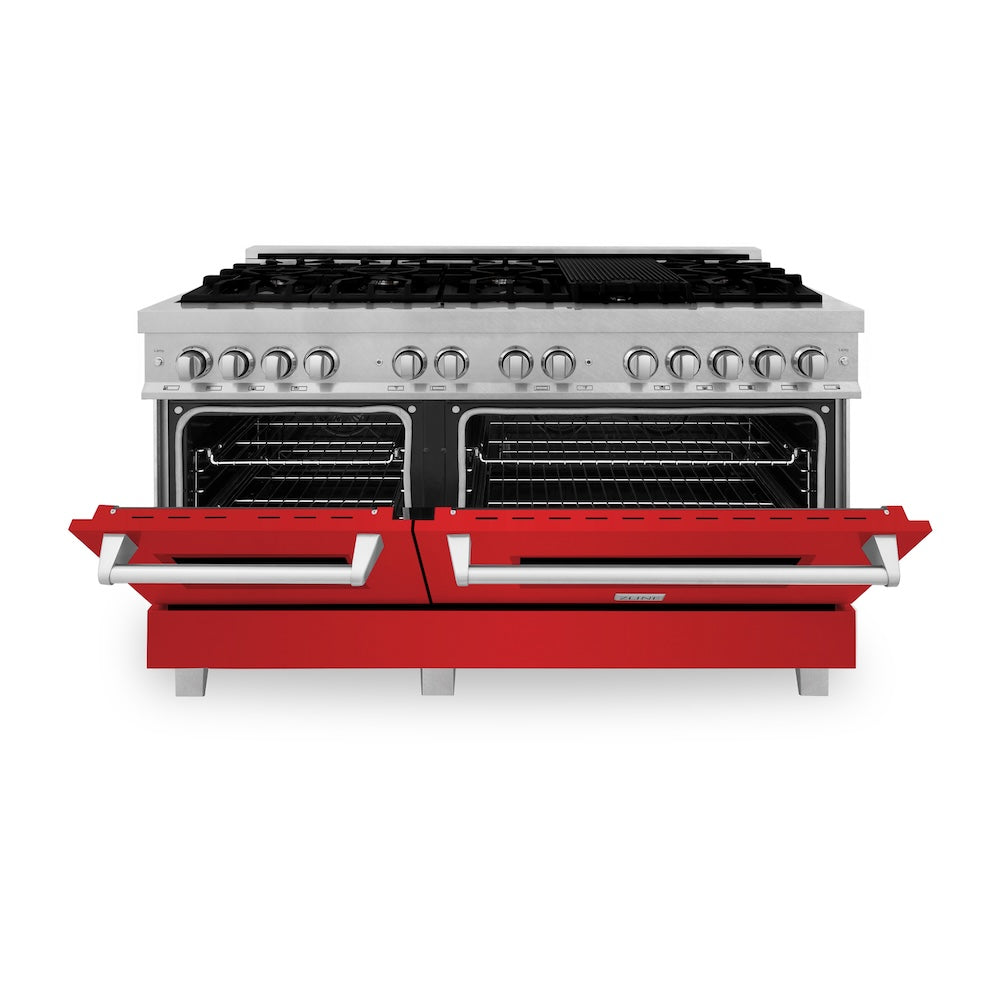 60" 7.4 cu. ft. Dual Fuel Range with Gas Stove and Electric Oven (RAS-60) RASRM60