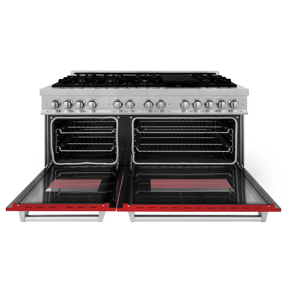 60" 7.4 cu. ft. Dual Fuel Range with Gas Stove and Electric Oven (RAS-60) RASRM60