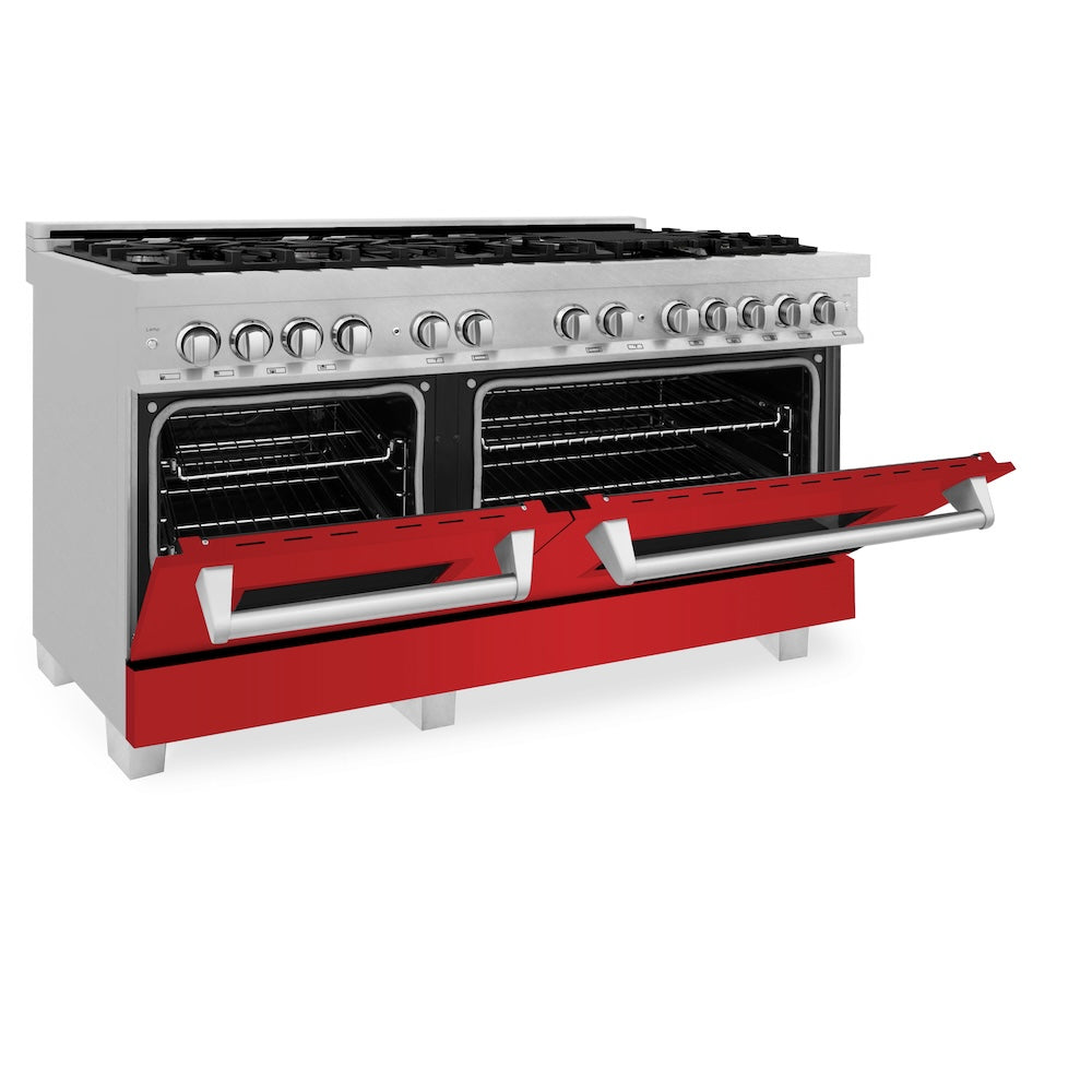 60" 7.4 cu. ft. Dual Fuel Range with Gas Stove and Electric Oven (RAS-60) RASRM60