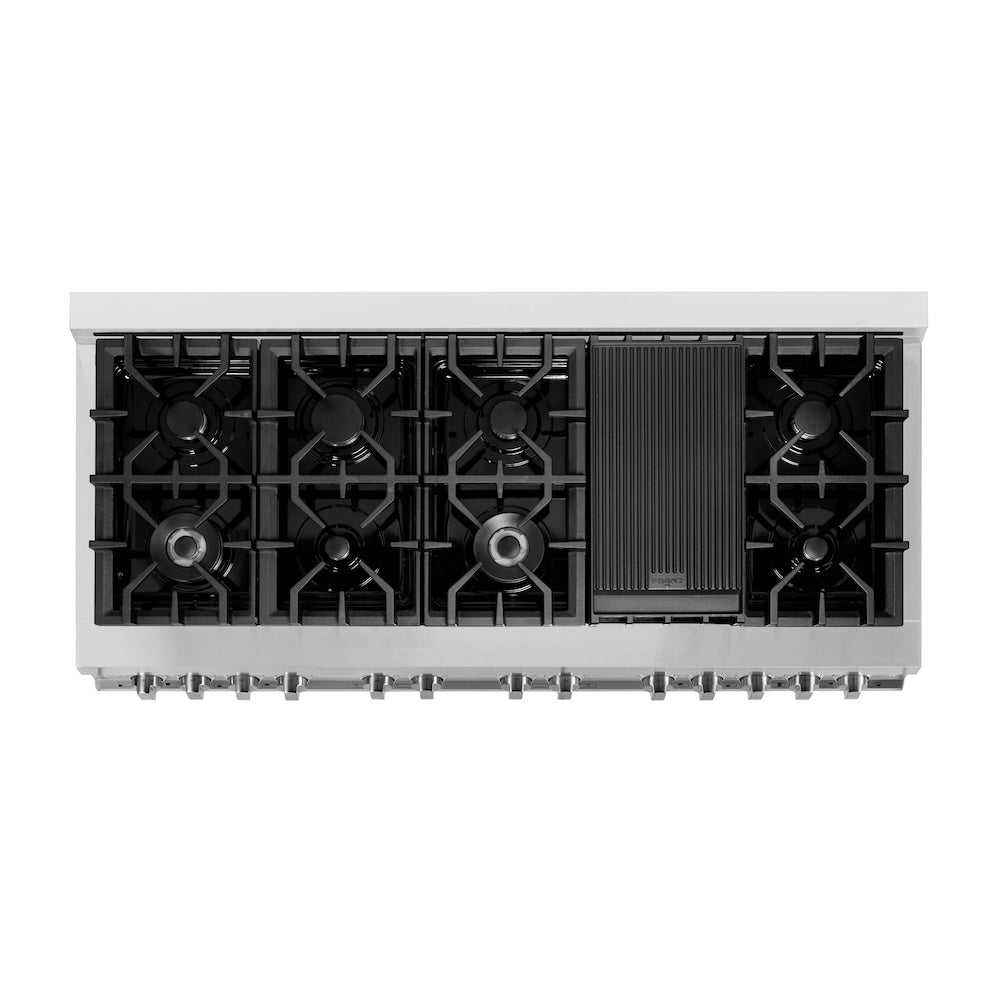 60" 7.4 cu. ft. Dual Fuel Range with Gas Stove and Electric Oven (RAS-60) RASRM60