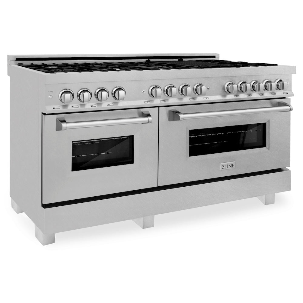60" 7.4 cu. ft. Dual Fuel Range with Gas Stove and Electric Oven (RAS-60) RASSN60