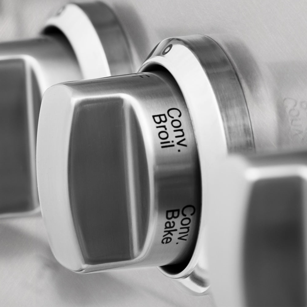 36" 4.6 cu. ft. Dual Fuel Range with Gas Stove and Electric Oven and Brass Burners RASSNBR36