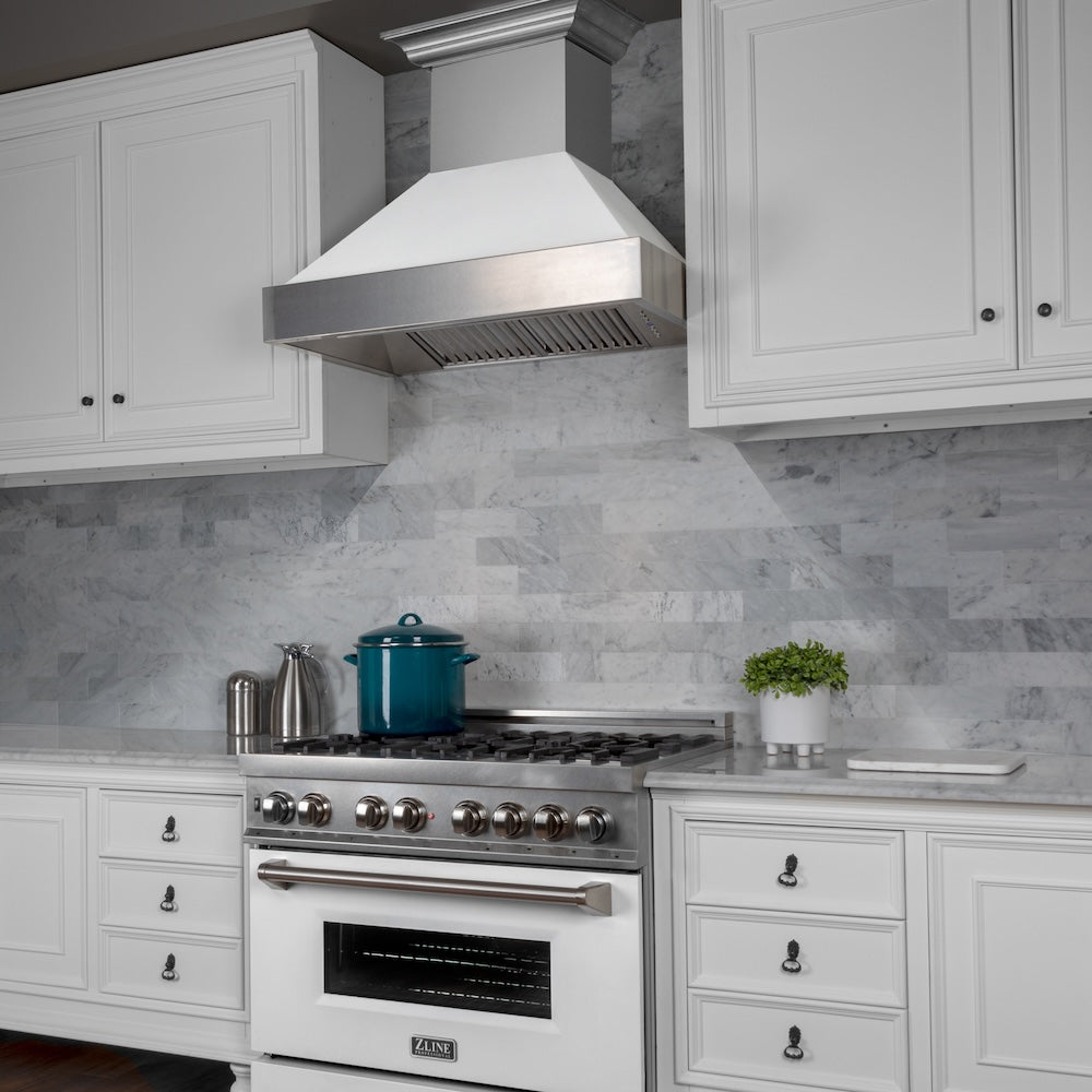 30" 4.0 cu. ft. Dual Fuel Range with Gas Stove and Electric Oven in DuraSnow® Stainless Steel (RAS-30) RASWM30