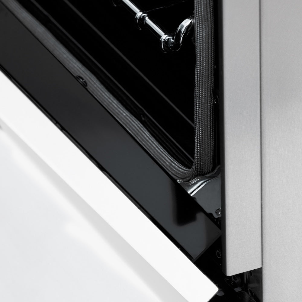 Autograph Edition 48" 6.0 cu. ft. Dual Fuel Range with Gas Stove and Electric Oven with White Matte Door and Gold Accents RASZWM48G