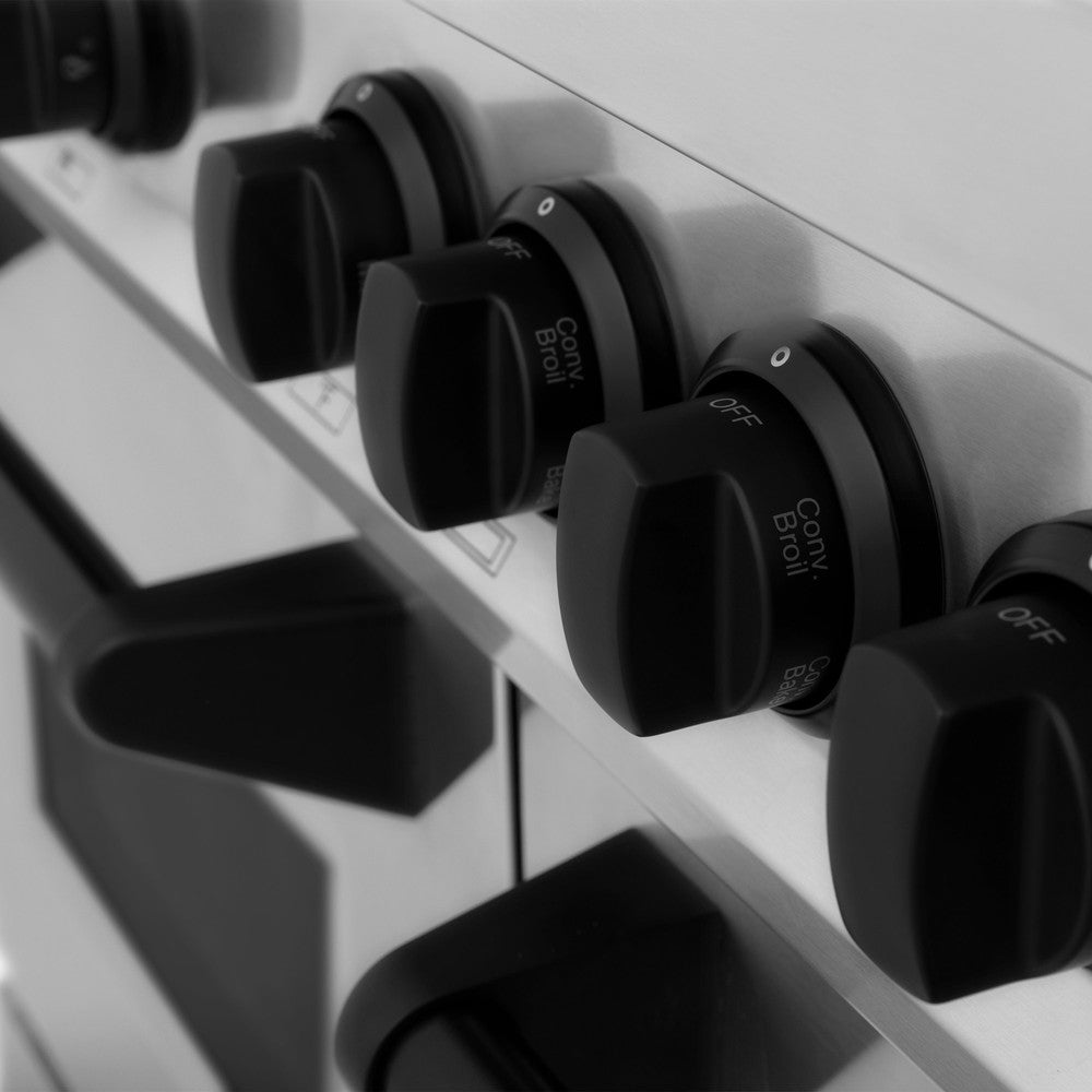 Autograph Edition 60" 7.4 cu. ft. Dual Fuel Range with Gas Stove and Electric Ovenundefined with Accents (RAZ-60) - Matte RAZ60MB