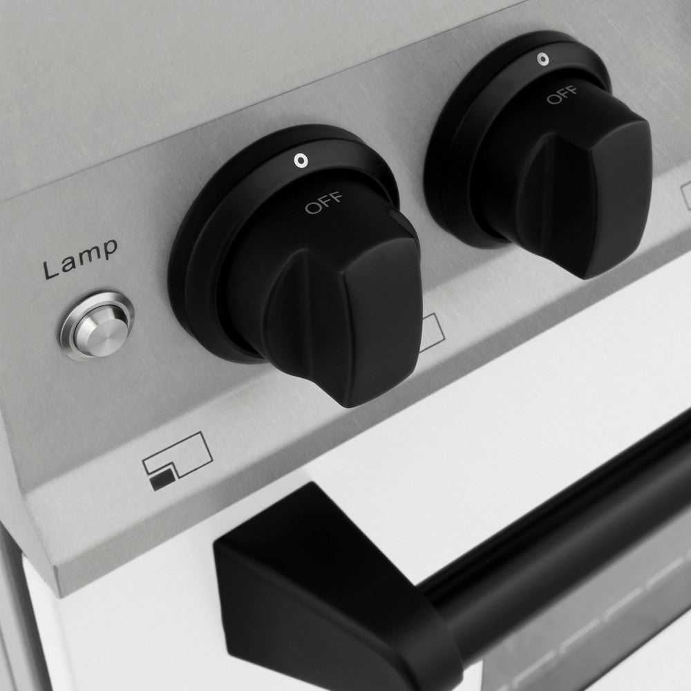 Autograph Edition 60" 7.4 cu. ft. Dual Fuel Range with Gas Stove and Electric Oven with White Matte Door and Accents (RAZ-WM-60) RAZWM60MB