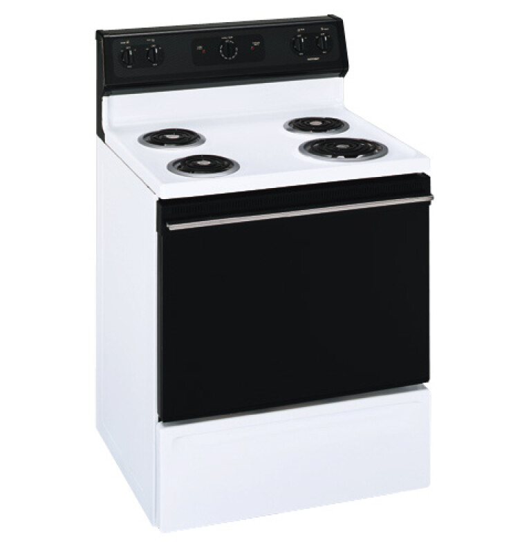 Hotpoint® 5.0 Cu. Ft. Free-Standing Electric Range RB525BCCT