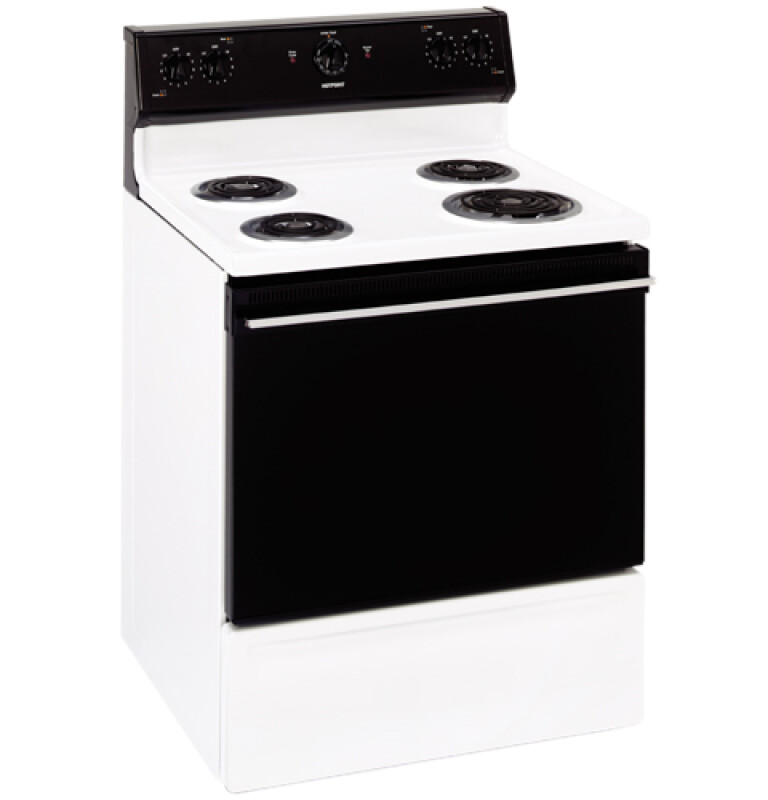 Hotpoint® 30" Free-Standing Electric Range RB525BHWH