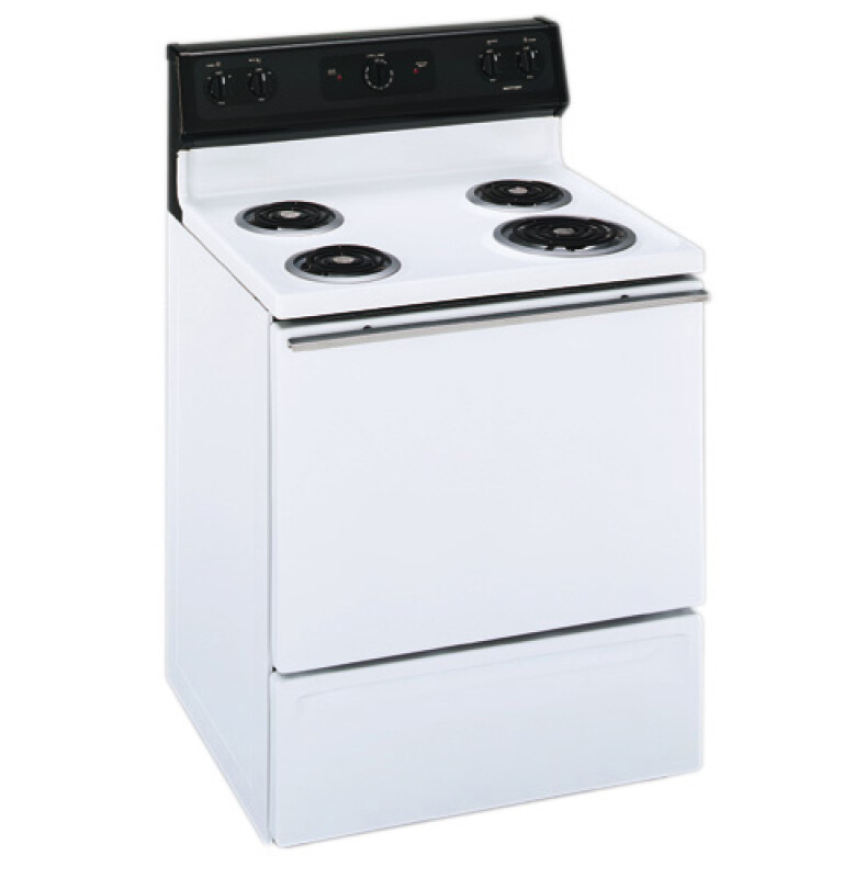 Hotpoint® 5.0 Cu. Ft. Free-Standing Electric Range RB525CWH