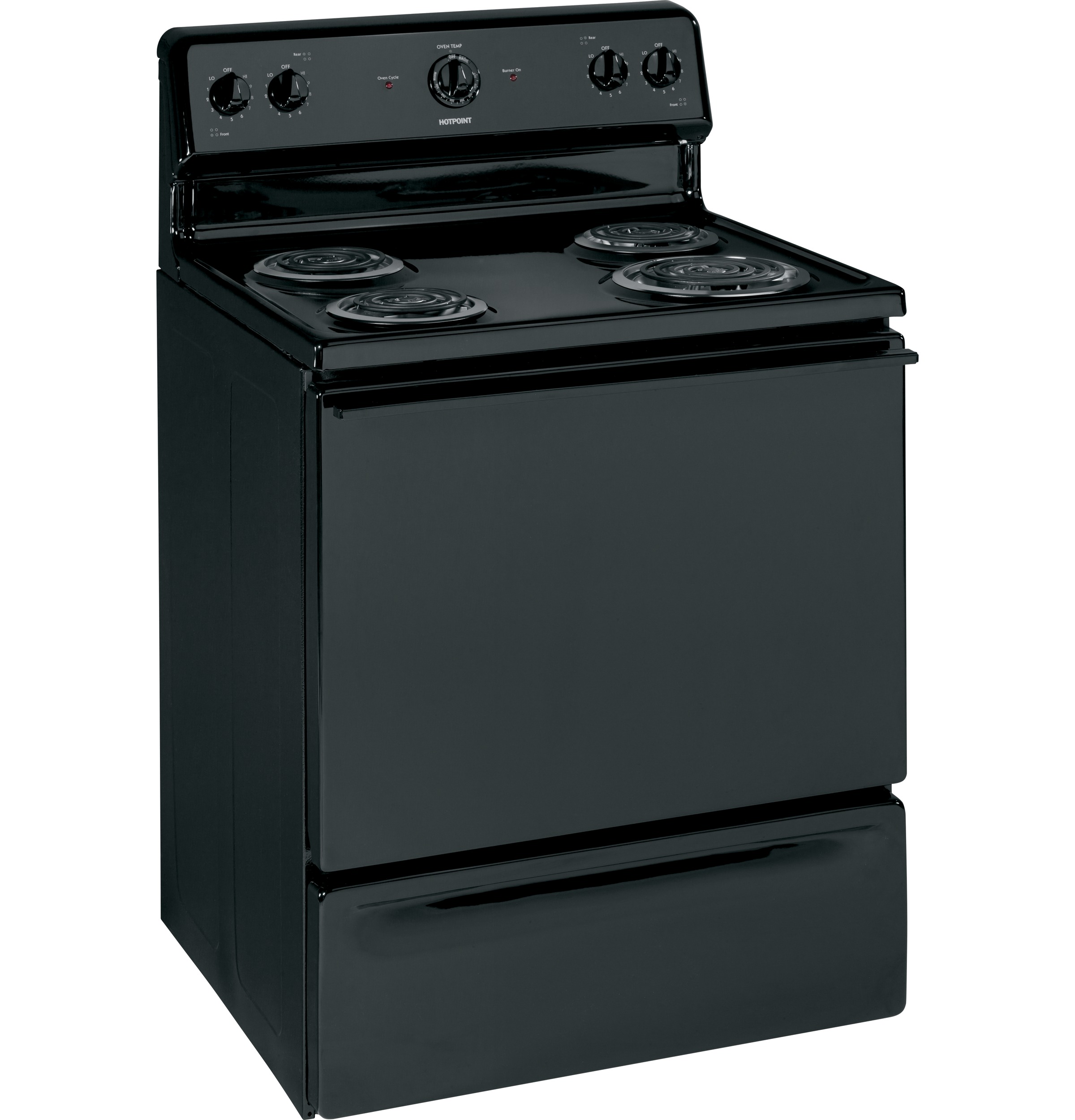 Hotpoint® 30" Free-Standing Electric Range RB525DDBB