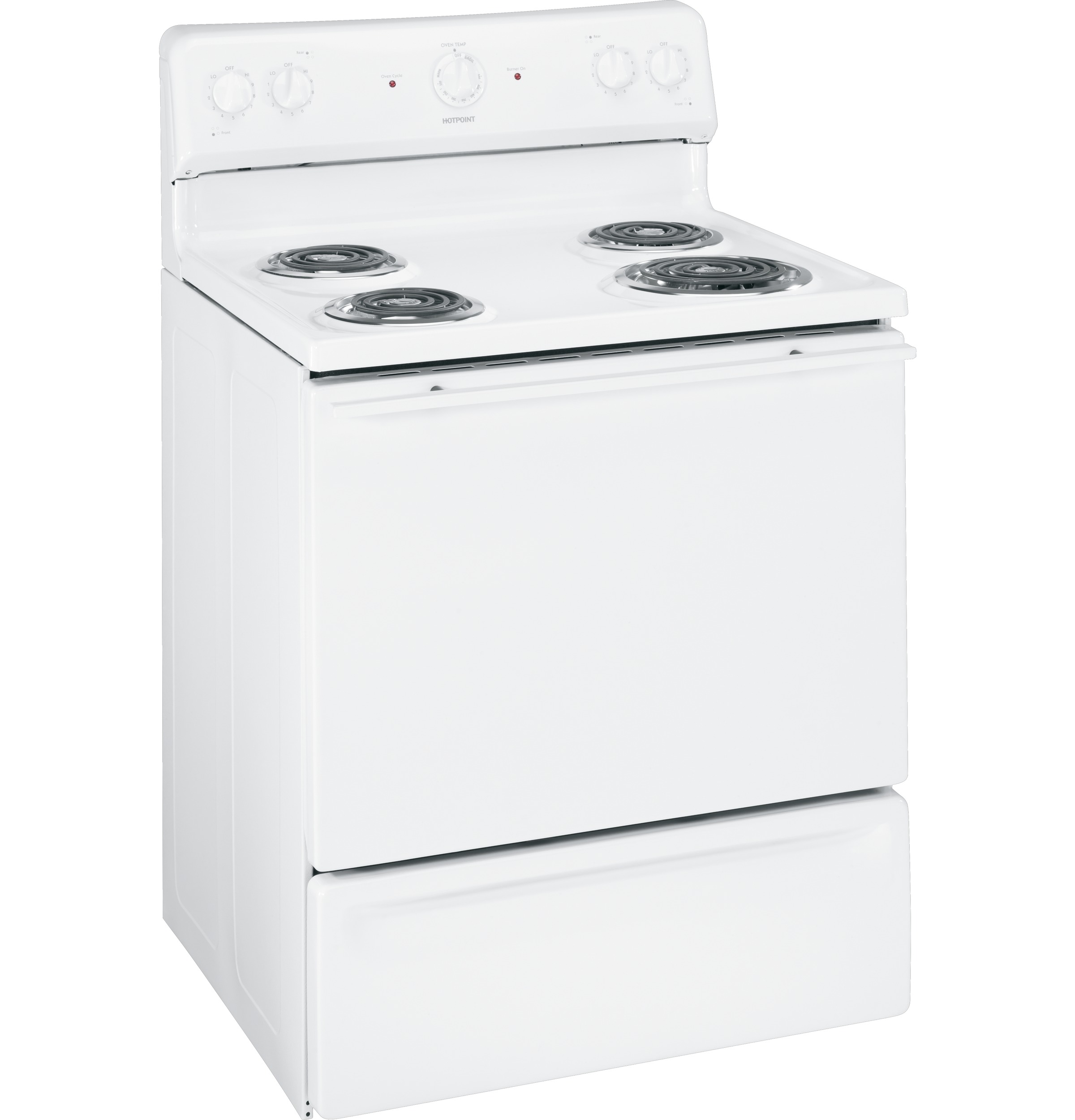 Hotpoint® 30" Free-Standing Electric Range RB525DDWW
