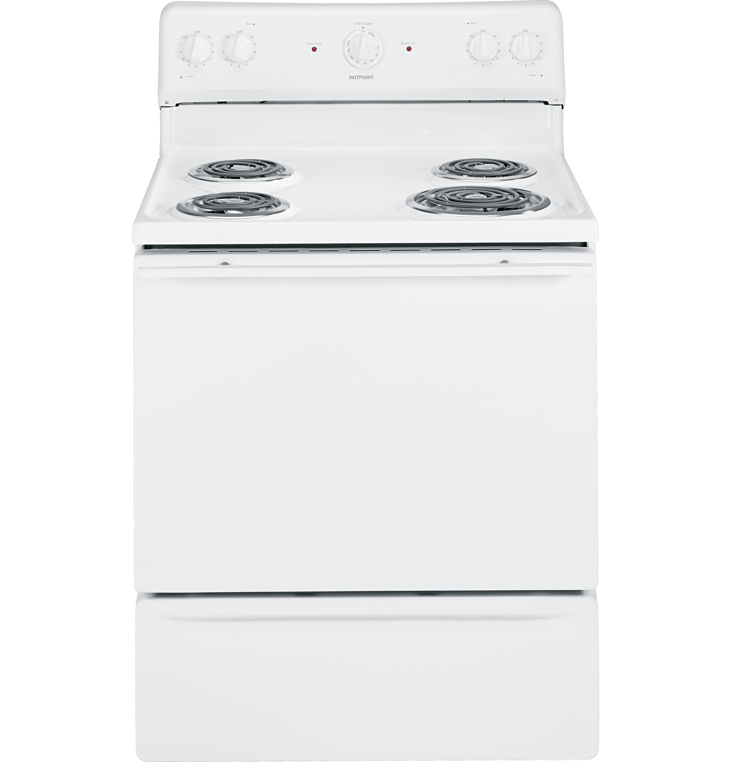 Hotpoint® 30" Free-Standing Electric Range RB525DDWW
